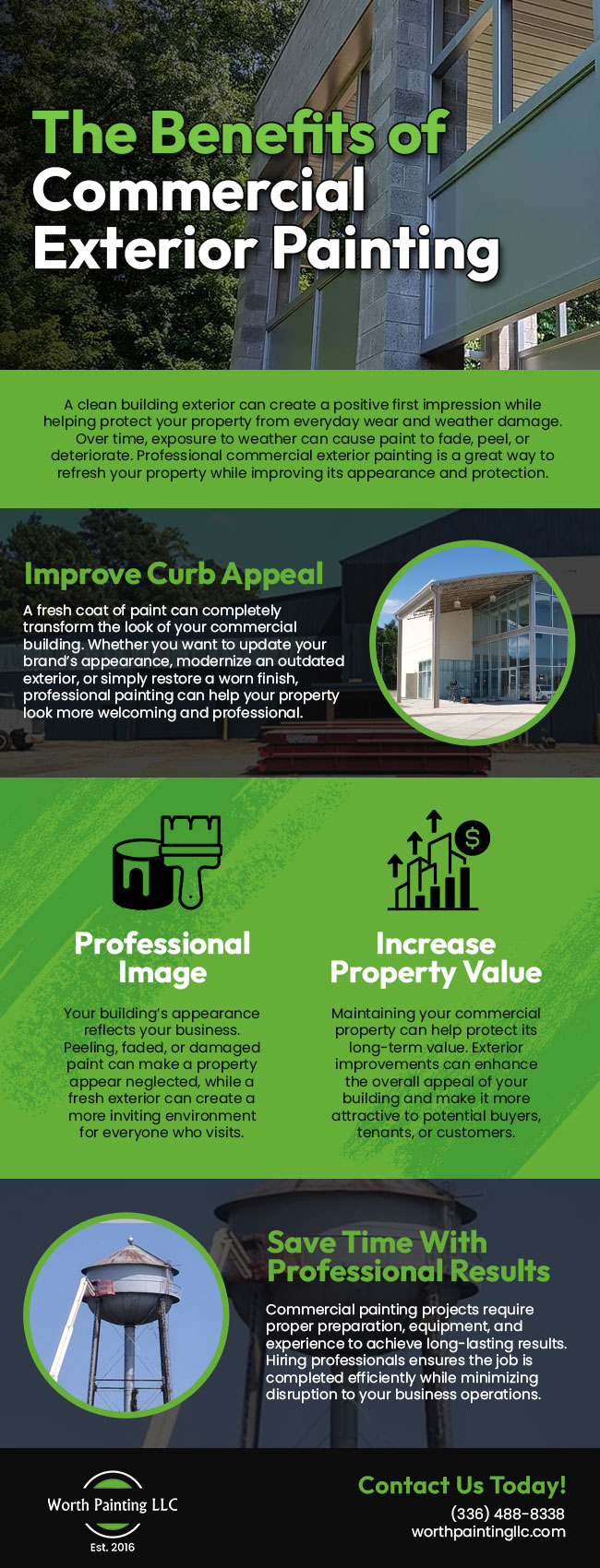 The Benefits of Commercial Exterior Painting